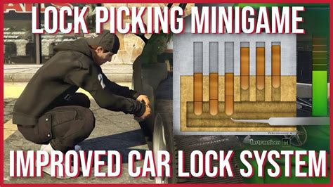 Features Minigame to unlock vehicle door loop which prevents vehicles with NPCs inside being carjacked If you want player to lose lockpick upon failure, just add; xPlayer. . Fivem lockpick minigame